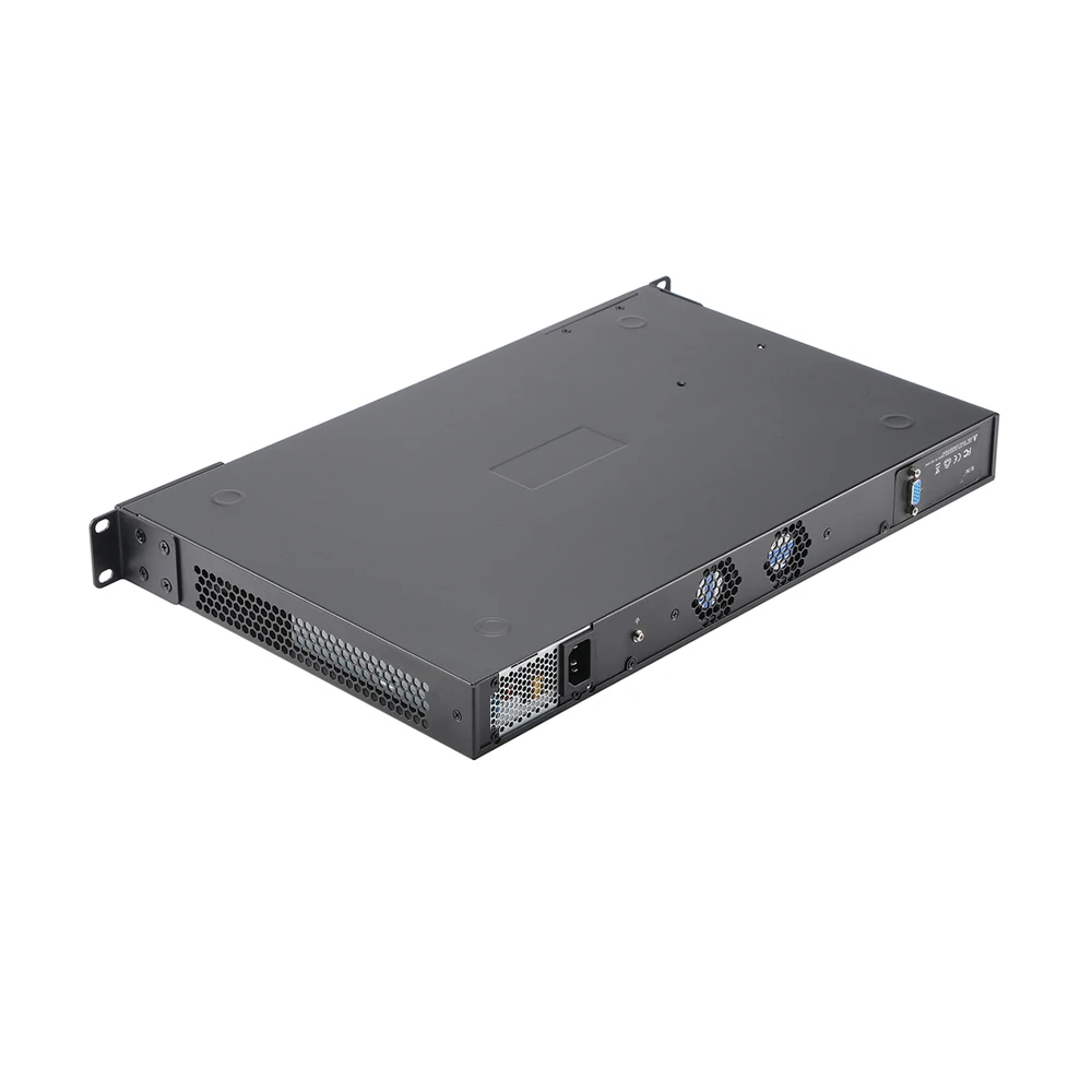 HUNSN Firewall,19 Inch 1U Rackmount,VPN,Microtik,Intel Core I3/I5/I7,PFSense,OPNsense,RS16,Netwerkapparaat,6LAN,2SFP+,Bypass