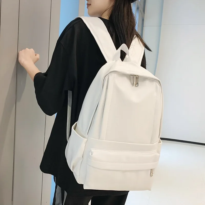 Women Soft Leather Rucksack Large Backpack Women\'s Knapsack Travel Backpacks Shoulder School Bags For Teenage Girls Mochila 2022