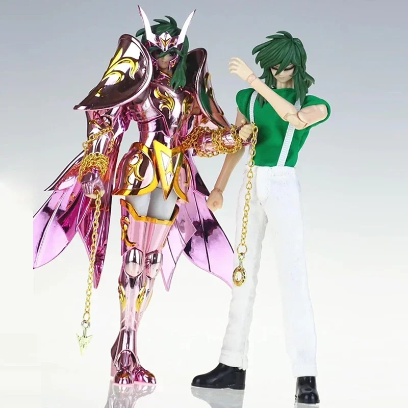 In Stock JM.MST Model Saint Seiya Myth Cloth EXM/EX Andromeda Shun God V4 with Casual Wear Knights of The Zodiac Action Figure