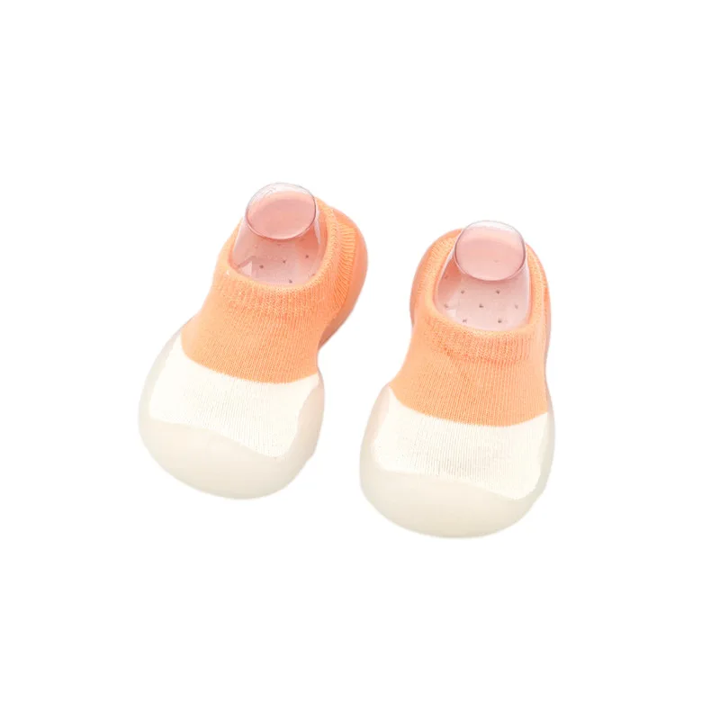 2023 Baby Socks Shoes Infant Color Matching Cute Kids Boys Shoes Soft Soled Child Floor Socks Shoes Toddler Girls First Walkers