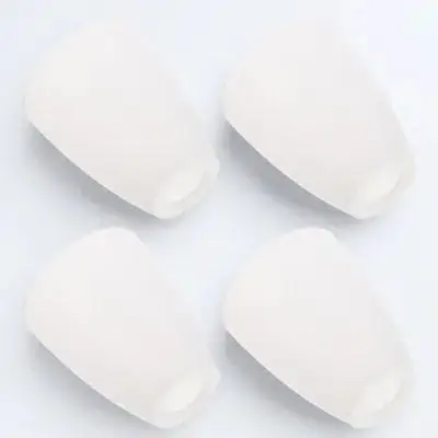 

4pcs Plastic Lampshade Home Lighting Cover for Small Bulb Safe Material Decorative Table Chandelier Ceiling Light Soft Effect