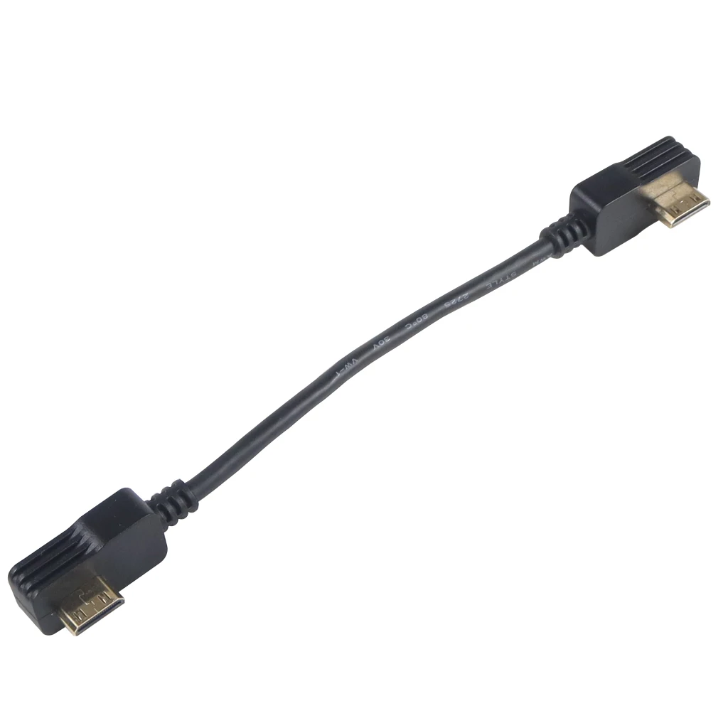 Kabel przejściowy Mini HDMI kompatybilny z Mini HDMI do odbiornika Shark Byte RX5.1 do okularów FPV Skyzone Fatshark