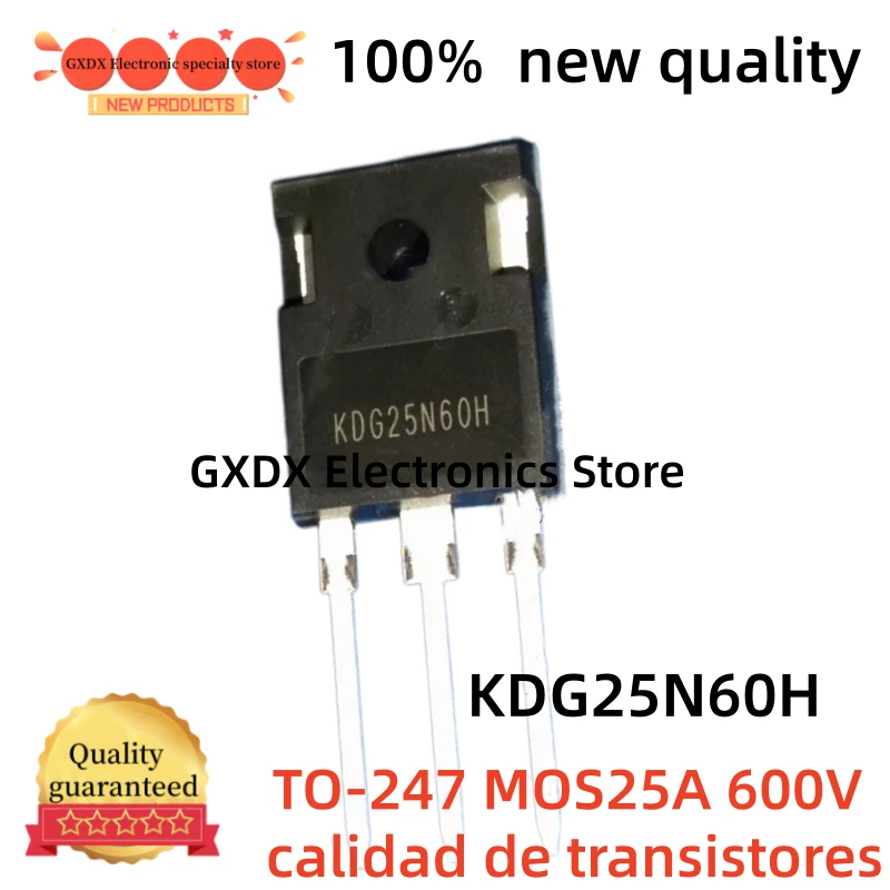 

10-20-30-40 шт./лот, 100% новые качественные транзисторы KDG25N60H TO-247 MOS25A 600V
