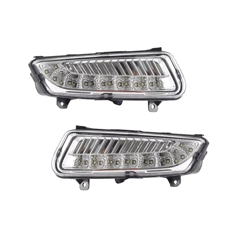 

Car Front LED Fog Light Driving Lamp For VW Polo 6R Hatchback 2009-2013 Right&Left 6R0941699 6R0941700-Boom