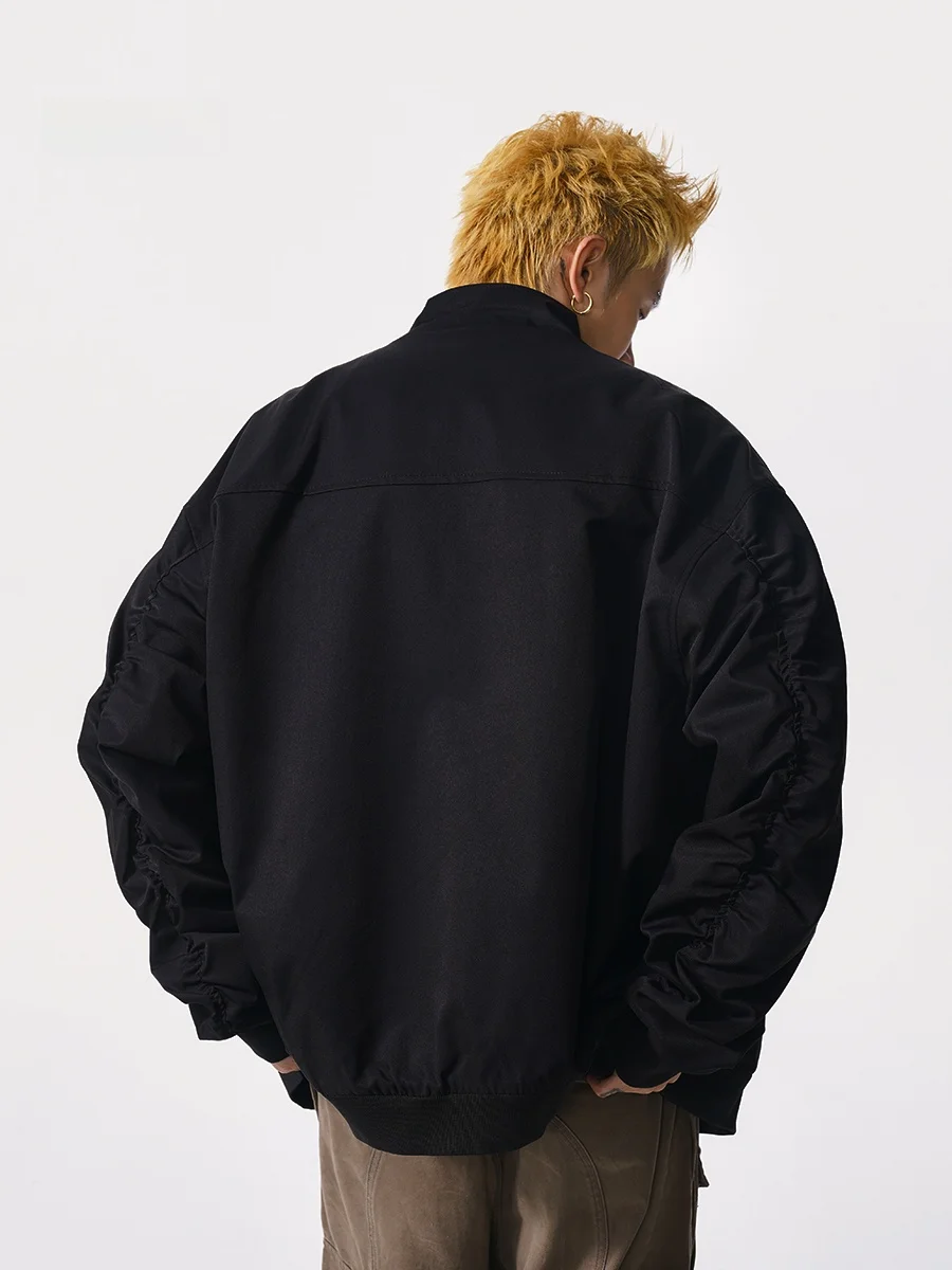 

Мужская утепленная куртка-бомбер American Style для осени и зимы, с воротником-стойкой, из хлопка, рабочая одежда, верхняя одежда Cleanfit