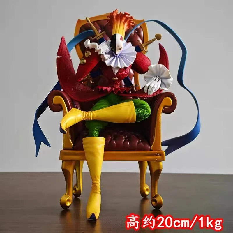 New 20cm Digimon Adventure Piemon Anime Figures Digital Monster The Joker King Action Figure Statue Decor Models Doll Toys Gifts