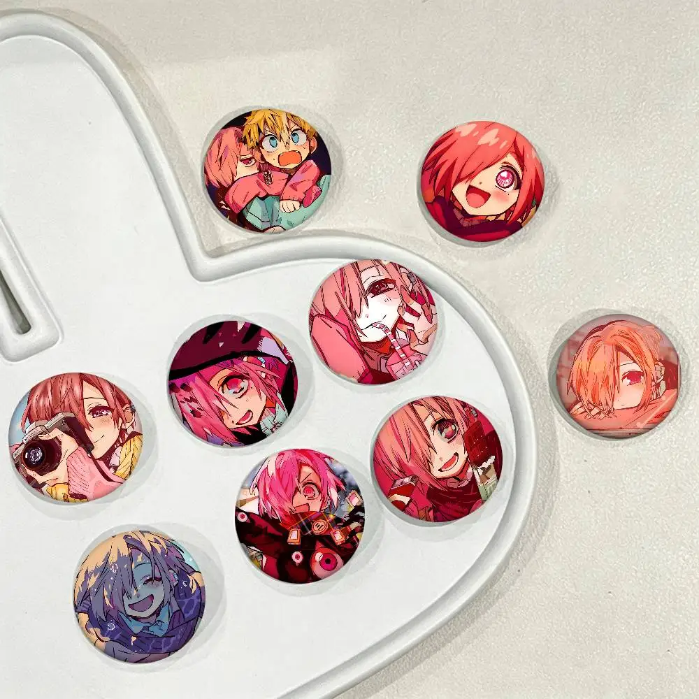 Mitsuba Sousuke Anime Toilet-Bound Hanako-kun Round Badges Can Be Used To Decorate Clothes And Backpack Pins
