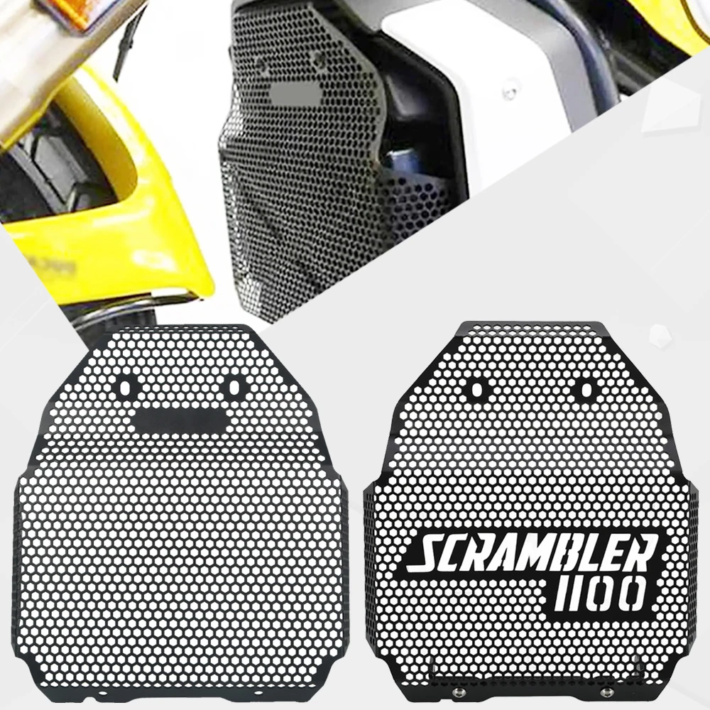 

2024 For Ducati Scrambler 1100 Scrambler1100 Sport 2023 2022 2021 2020 2019 2018 Radiator Grille Guard oil cooler Cover Parts