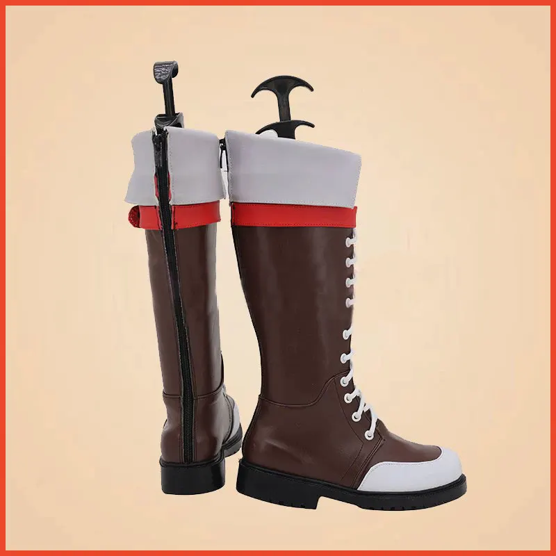 Buty do cosplayu Anime Allen Walker, męskie i damskie, buty na Halloween, szyte na miarę