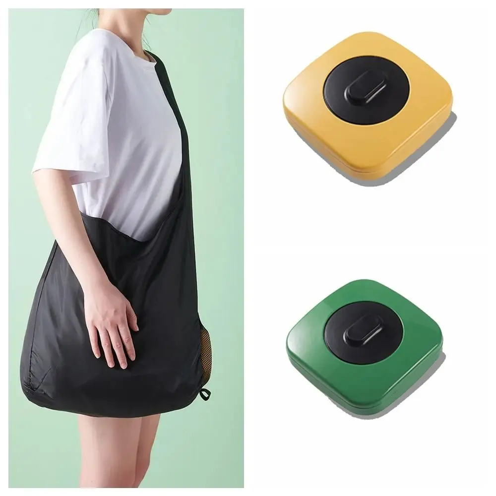 

Fashion Shopping Bag Storage Box Environmental Protection Compact Folding Storage Shopping Bag Rotating Organizer Pocket Size