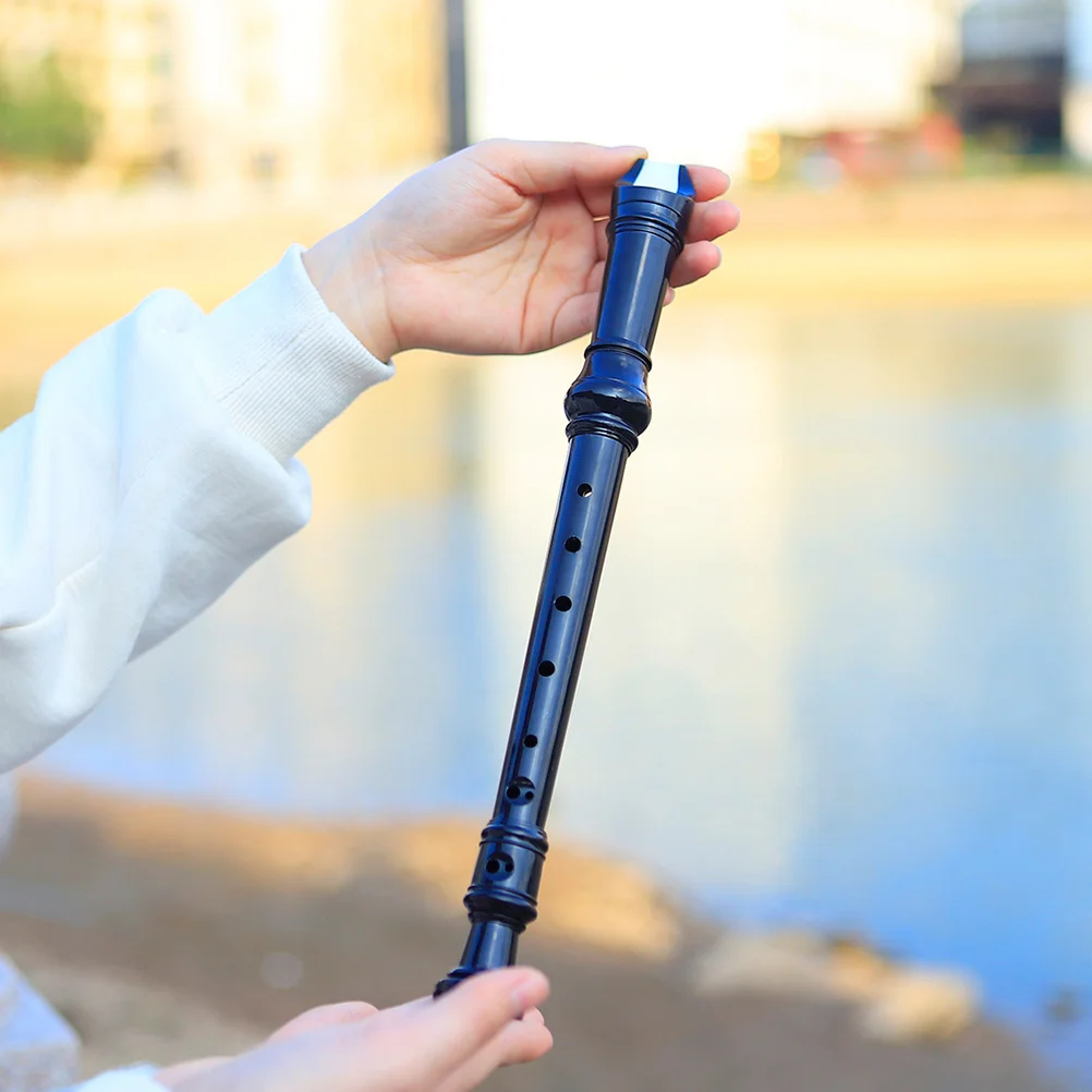 

1Set ABS 8 Hole Flute Soprano Recorder for Kids Early Education Music Instrument Fun Learning Develops Hands Coordination