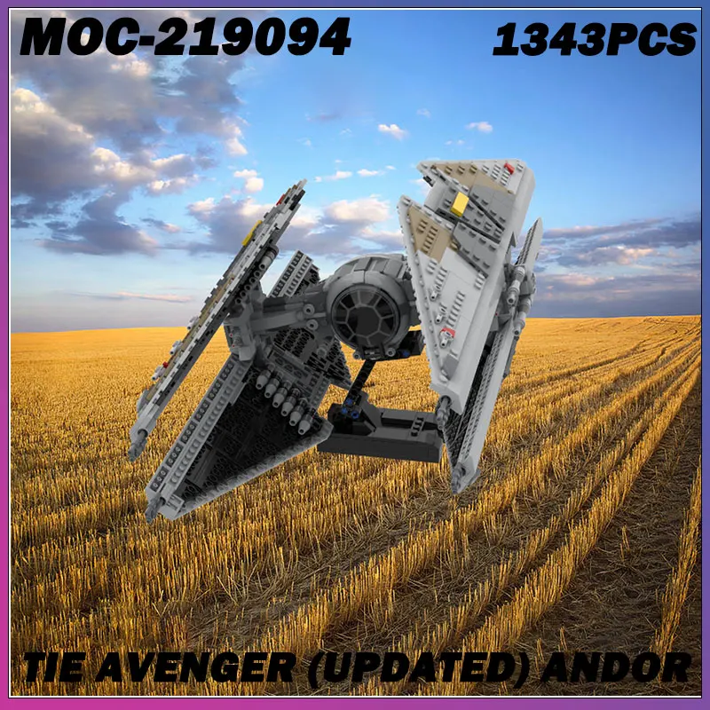 

1343PCS MOC-219094 MOC Classic Space Space Bracket Shipdark Spaceship Building Block Education Model Toys Festival Children Gift