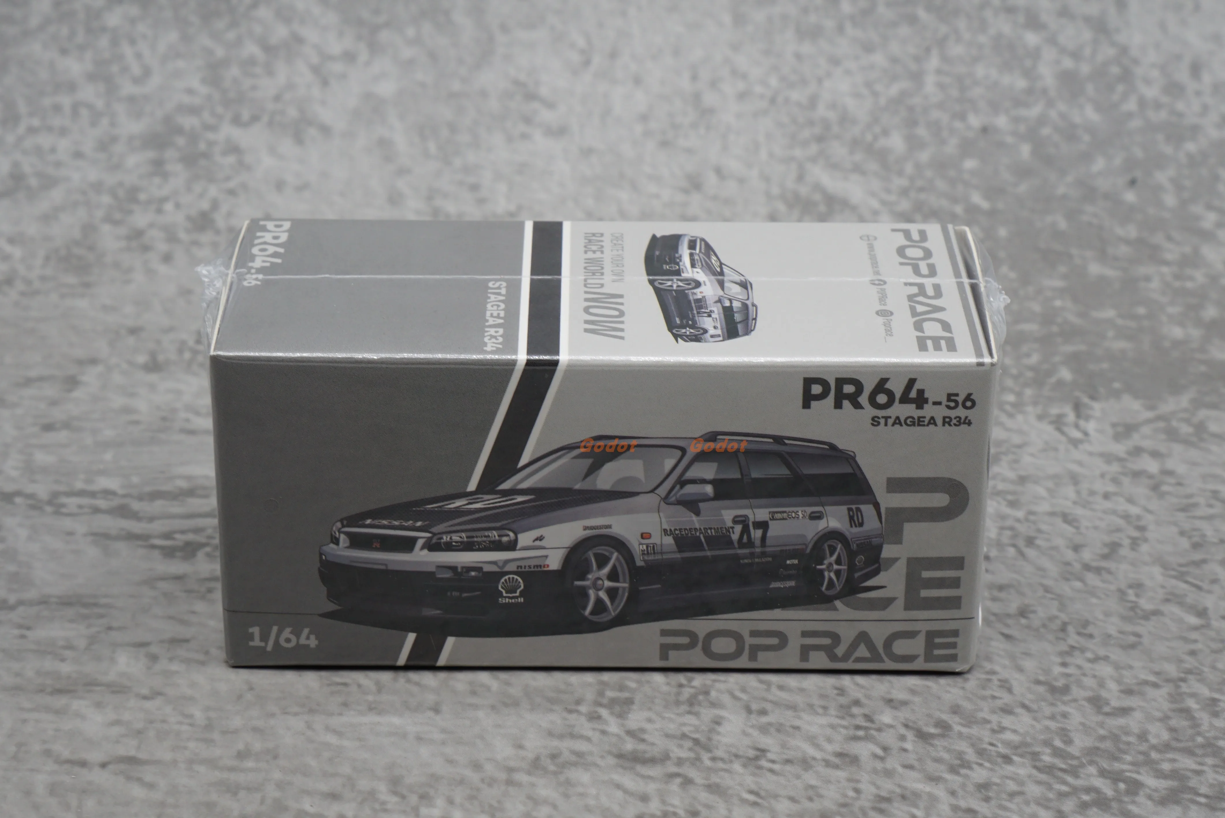 poprace  1/64 gtr r34  alloy car model toy