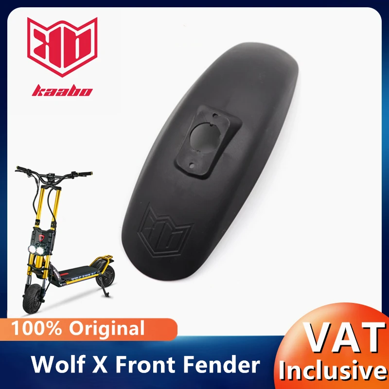 Original Front Fender For Kaabo Wolf Warrior X Electric Scooter KAABO Kickscooter Protective Front Mudguard Accessories