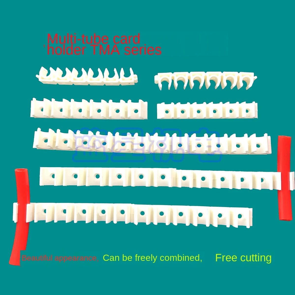 Tracheal clamps Multi-tube socket Cable fixing pipe clamps Groove pipe support Tubing clamp TMA-06 TM-08 10 TMA-12 16 100PCS/box