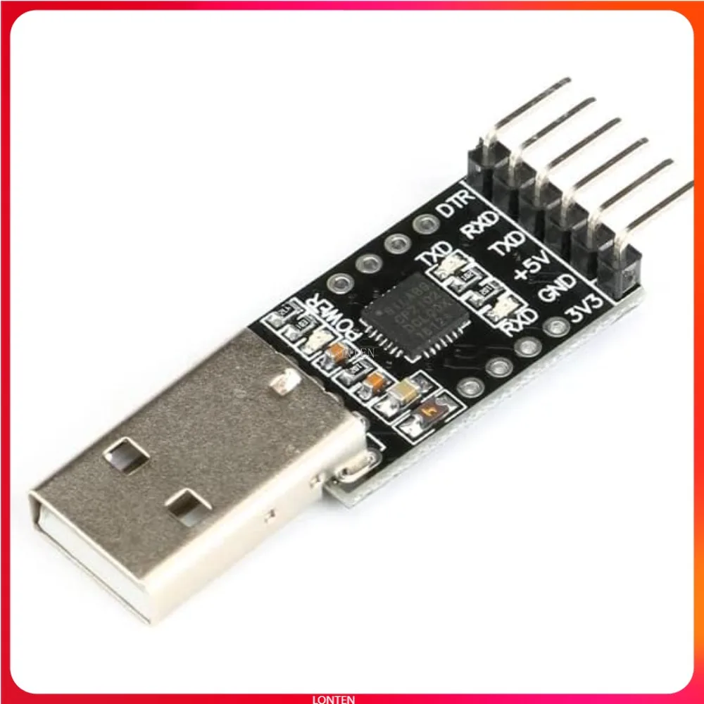 USB To Serial Adapter CP2102 Module USB To TTL Serial Adapter 6Pin USB 2.0 Serial Converter Downloader  LT-CK0008