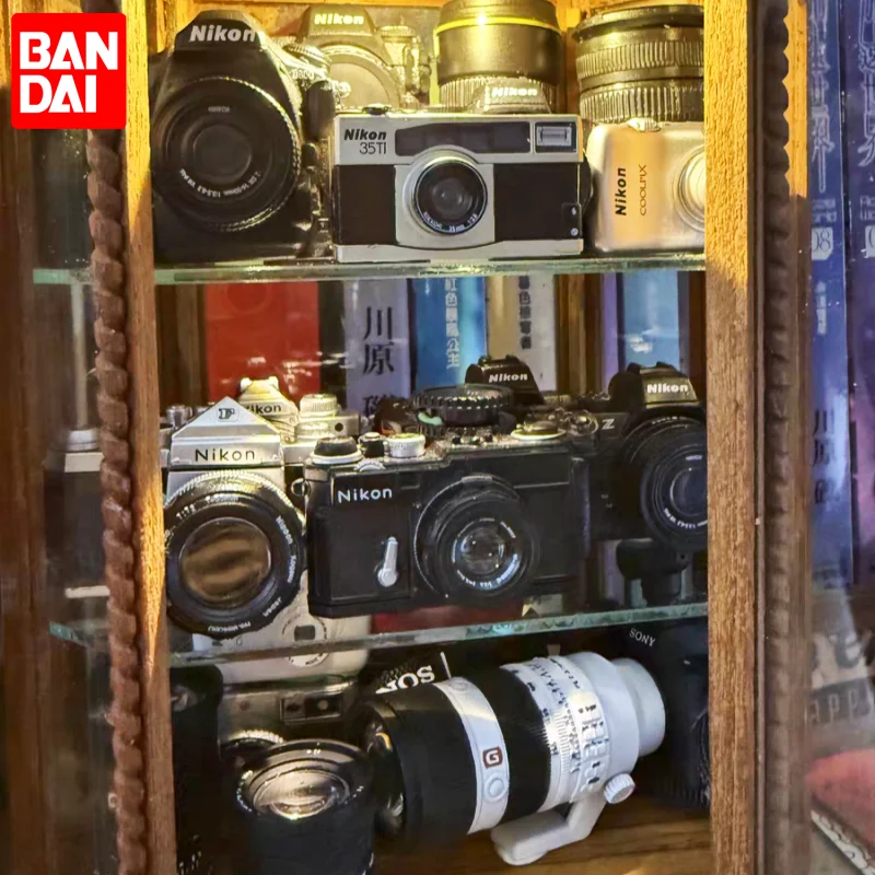 

Bandai Miniature Camera Simulation Model Gashapon Series 2 Keychain Pendant Ornament Bag Decoration Photography Enthusiasts