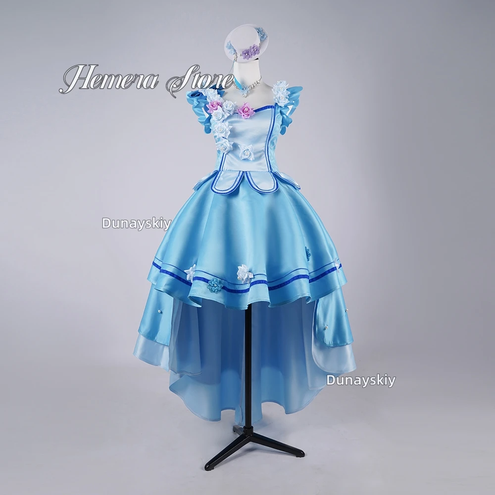 Xiaoyue Cospaly Anime Stars Academy Costumes Bean Sand Tail Dress Women's Princess Dress Halloween Party Suit Role-playing