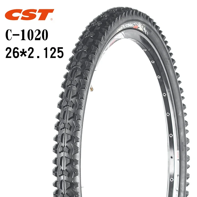 CST Mountain bike tires C1020 26inch 26X2.125 Antiskid and wear resistant Steel wire MTB Tire