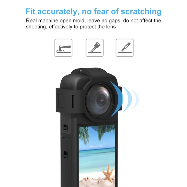 Protezione Obiettivo In Vetro Temperato Per Insta360 X5 – Antigraffio E Trasparente