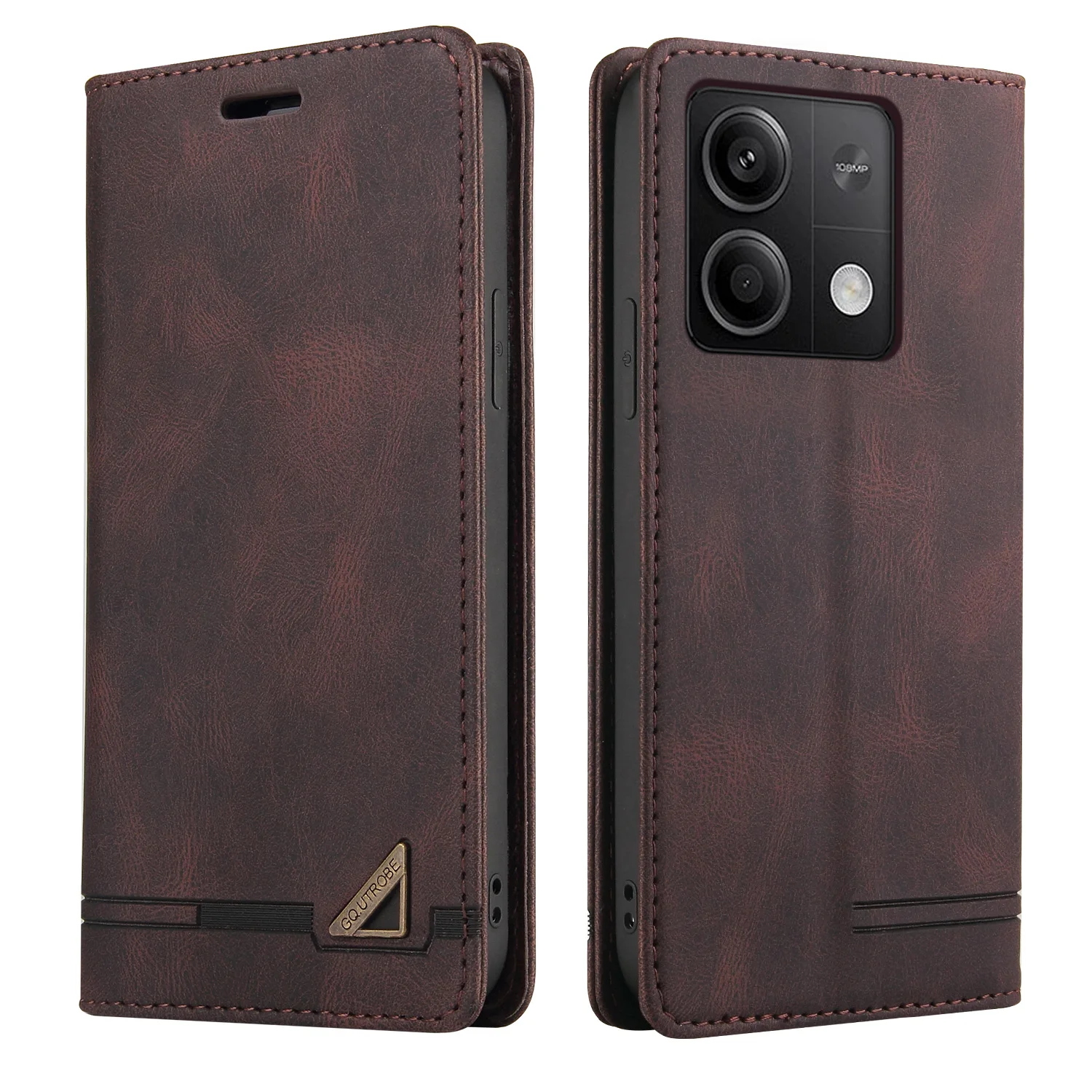 Flip Leather Case For Xiaomi RedMi Note 13 Pro Plus 5G 13C 12S 12 12C 11A Mi Poco X6 M6 F5 Pro 4G Anti-theft Brush Wallet Cover