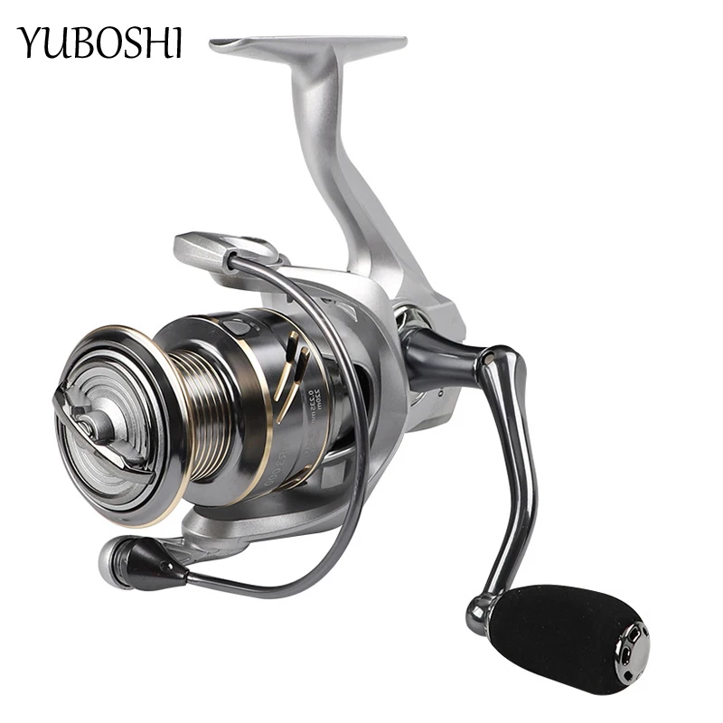 

YUBOSHI 1000 2000 3000 4000 5000 6000 Series Fishing Wheel 5+1BB Lightweight Saltwater Spinning Fishing Reel