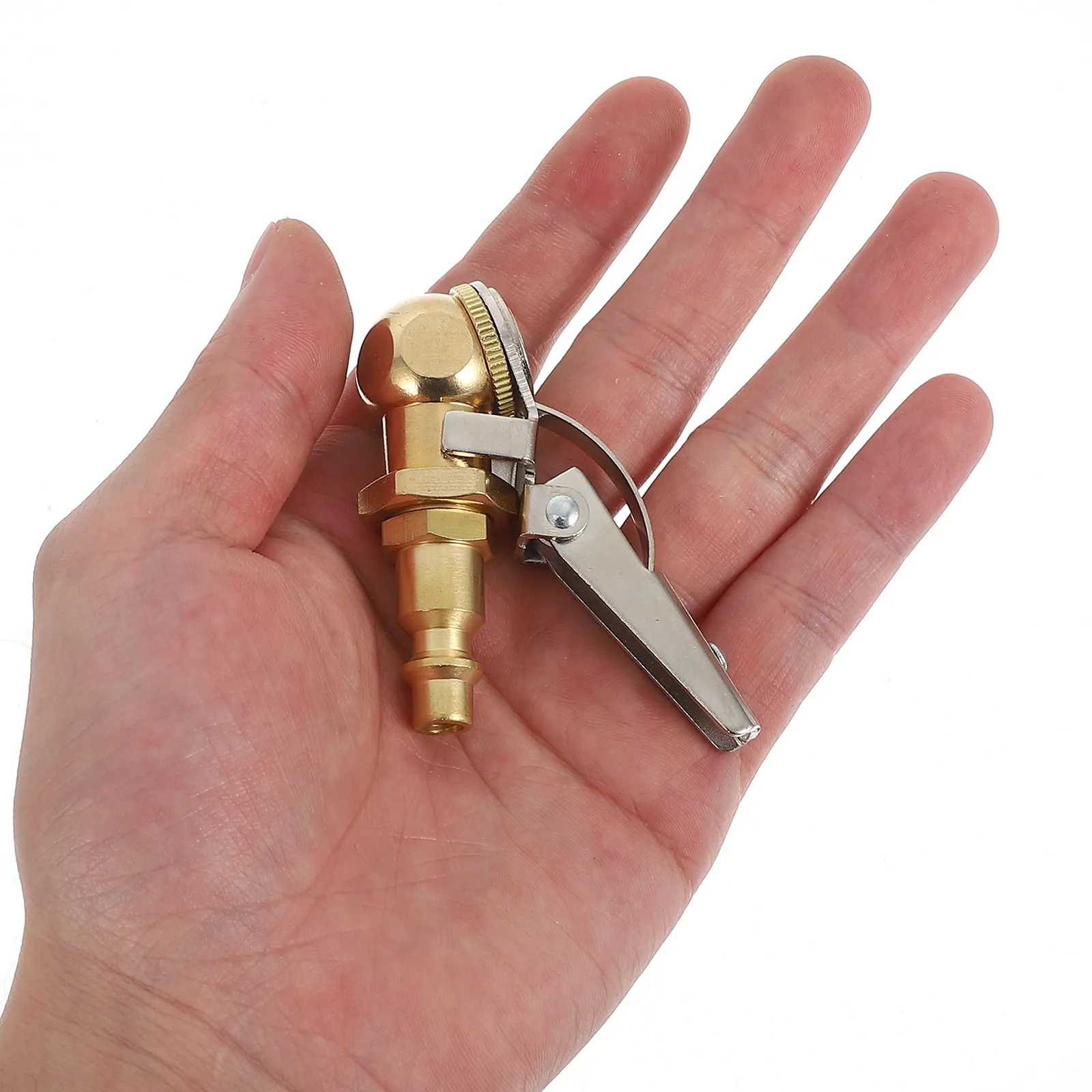 

2Pcs Quick Connect Locking Air Chuck for Car Tires Tire Inflator Adapter Nozzle for Air Compressor Maintenance