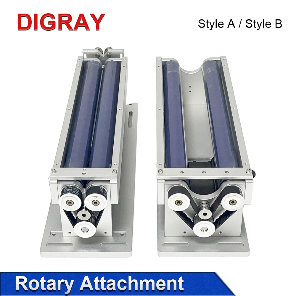 

DIGRAY Rotary Attachment 2 Phase Stepper Motor Rotary Stage + Driver for Laser Engraving Cylindrical Objects DIY Parts