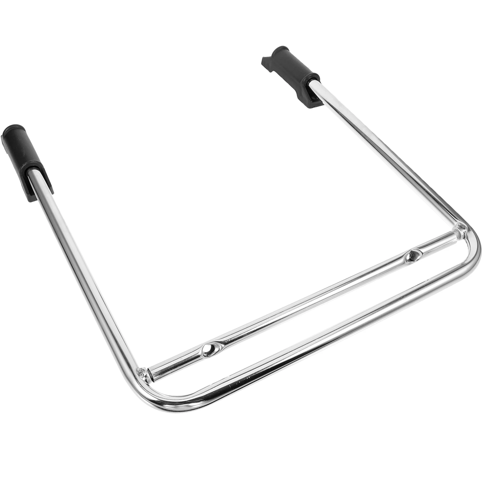 

1pc Telescopic Footrest Frame Ergonomic Stainless Steel Office Desk Chair Pedal Adjustable Leg Support Foot Rest Cushion Outdoor