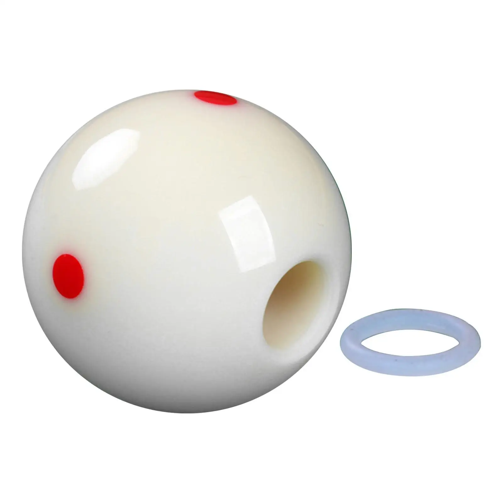 

Billiards Cue Ball with Hole Billiards Practice Ball Pool Cue Stroke Training