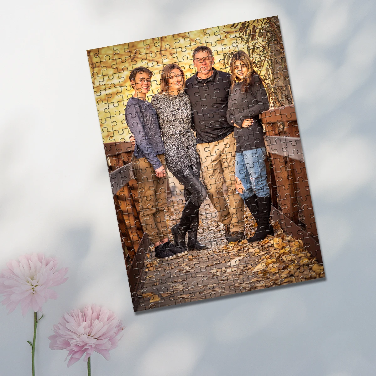 35/300/500/1000pcs Personalized Custom Photo Puzzle family photo Custom Gift Jigsaw Puzzle Jigsaw Board