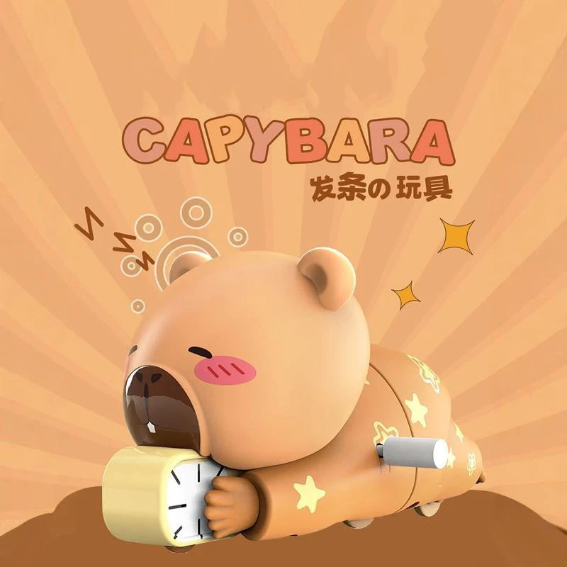 Kids Clockwork Toy Creative Capybara Crawling Wind Up Cartoon Animal Toys Children Educational Toys For Boys Girls Funny Gifts