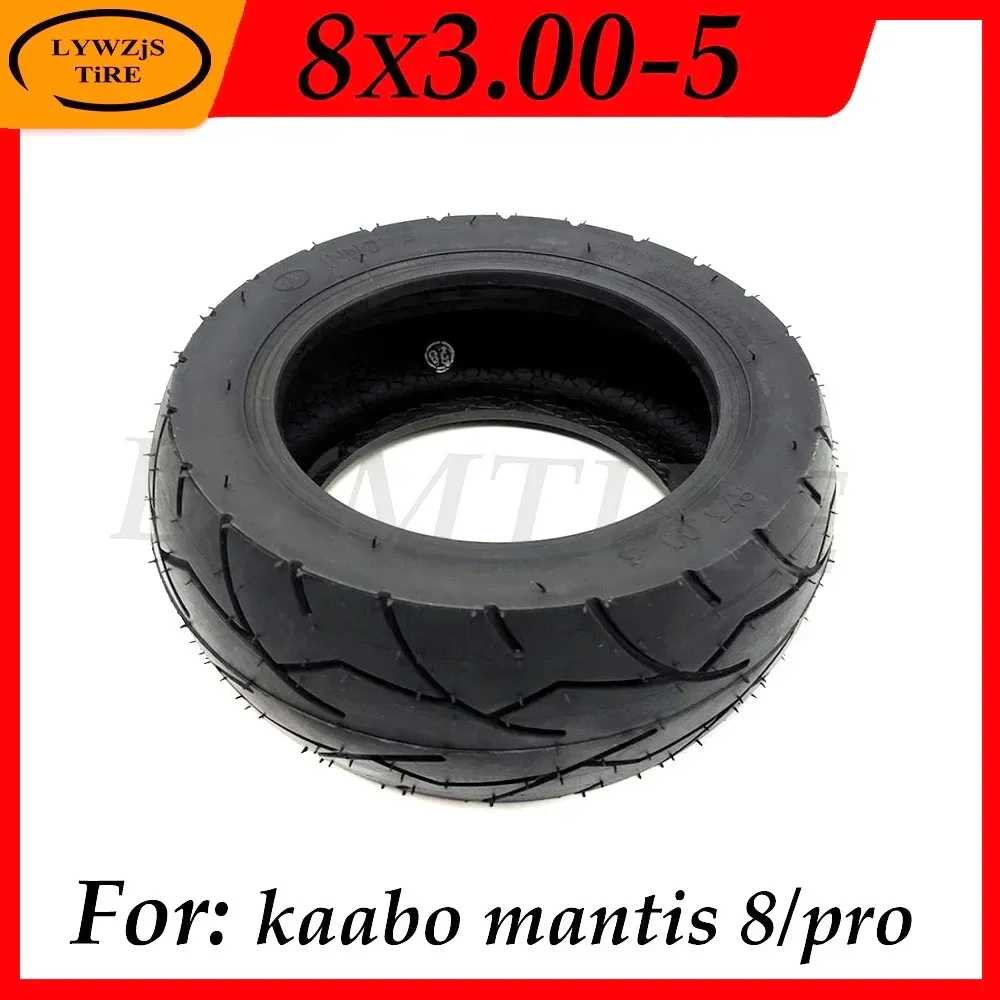 8x3.00-5 Tubeless Tire Vacuun Tyre for Electric Scooter Kaabo Mantis 8 Pro Front and Rear Wheel