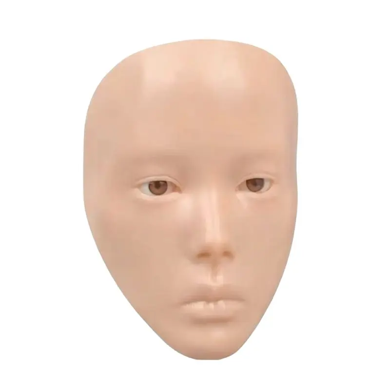 

ABLJ Makeup Practice Board Silicone Face Mannequin For Eye Makeup, For Eyeliner& For Eyeshadow Simulations