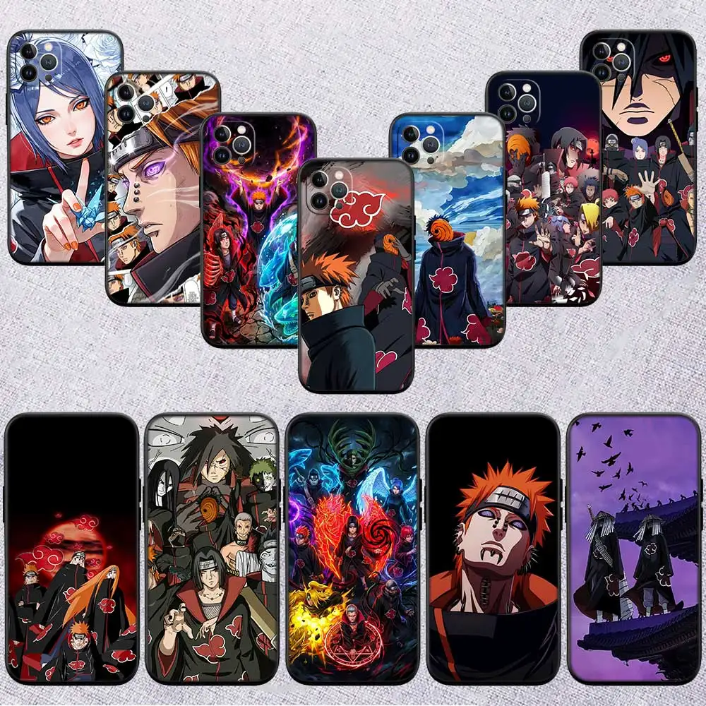 FD29 NARUTO Akatsuki Shell Phone Case for Samsung Galaxy Note 10 20 S23 S24 S25 Ultra FE Plus Edge Lite A02S A35 A07 A17
