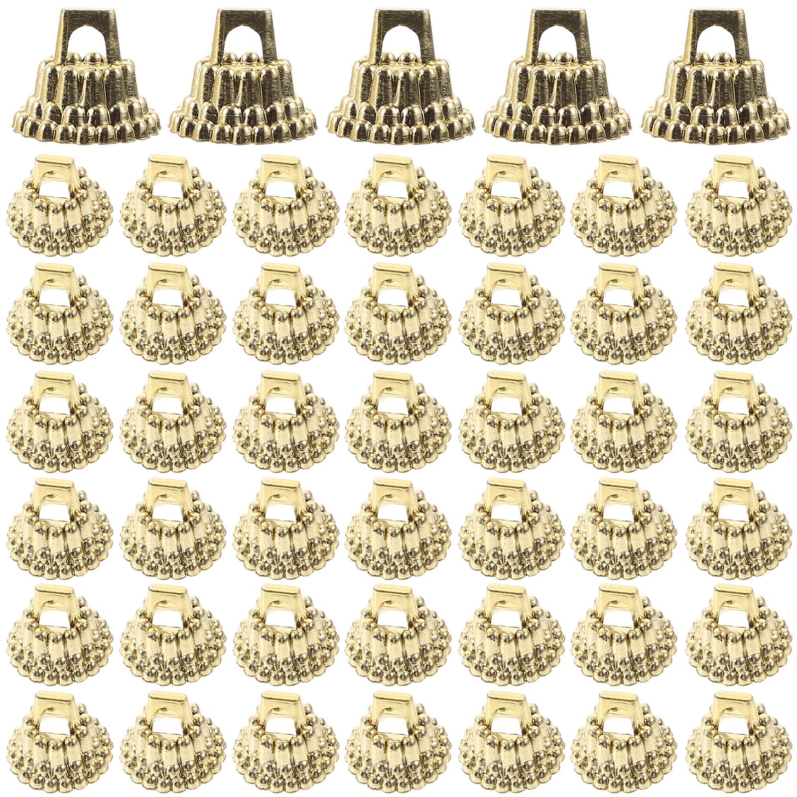 

Ball Ornaments Covers Replacement Parts Set for Christmas Tree Pendant Caps DIY Holiday Decorations Xmas Creative Accessories