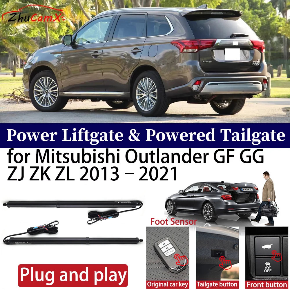 

for Mitsubishi Outlander GF GG ZJ ZK ZL 2013–2021 Car OEM Power Liftgate Automatic One-Click Powered Tailgate Strut Plug ＆ play