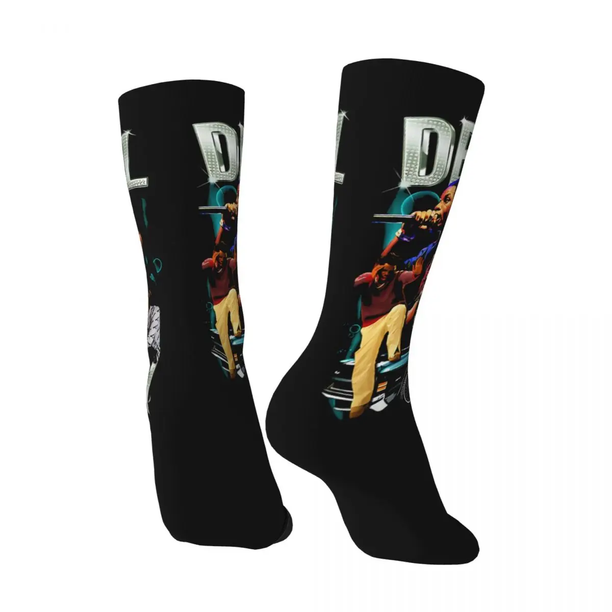 Hip Hop Vintage Cool Crazy Men's compression Socks Unisex Denzel Curry Harajuku Pattern Printed Funny Novelty Happy Crew Sock