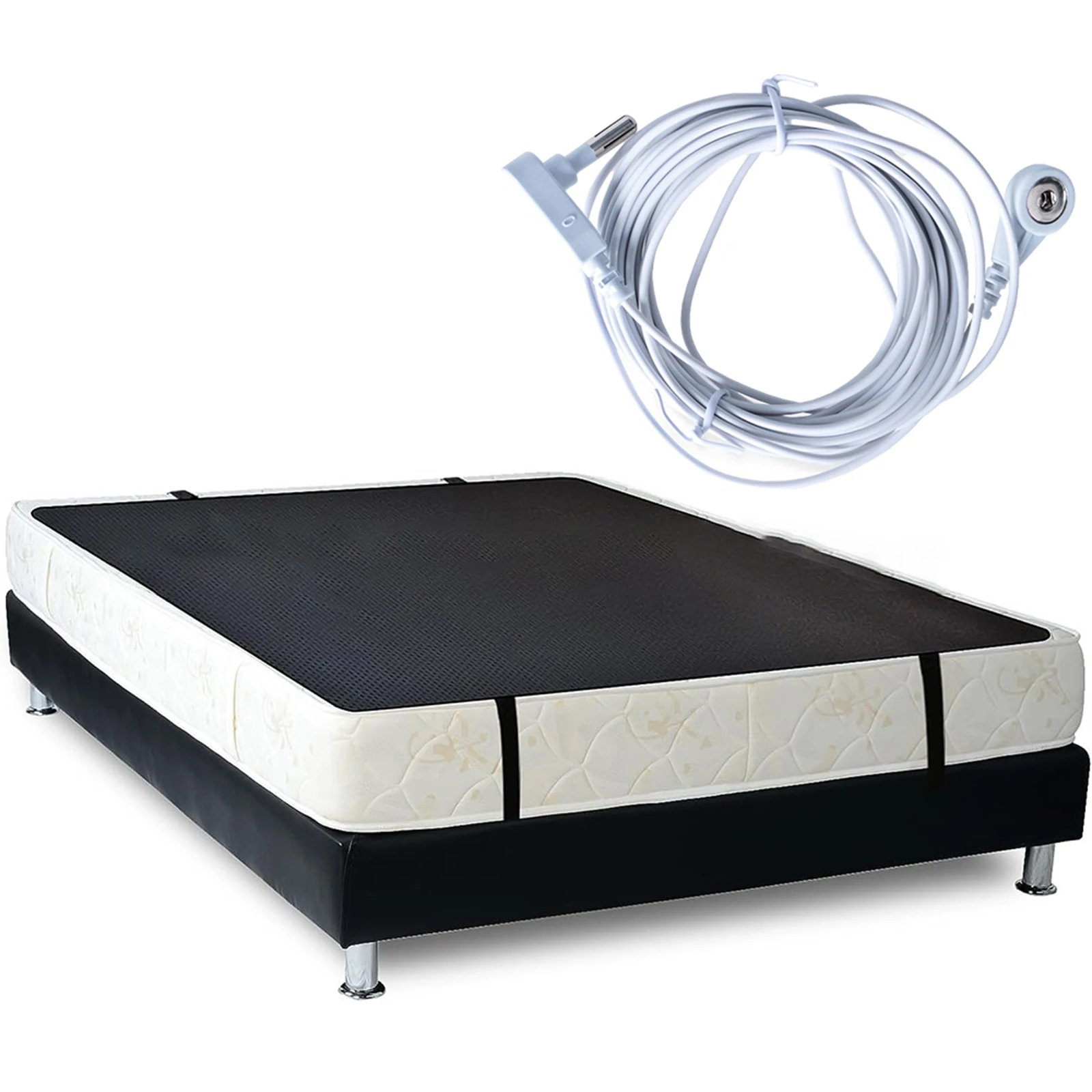 Grounding Sheets for Enhanced Sleep Indoor Conductive Mattress Cover for For earthing Benefits Grounding Mat Solutions