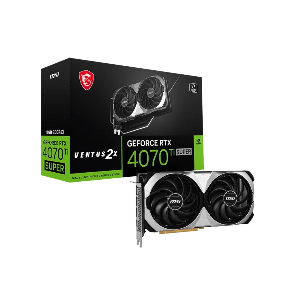 

Новинка 2024, RTX 4070 Ti SUPER 16G VENTUS 2X, герметичная игровая видеокарта, игровой графический процессор RTX 4070 Super