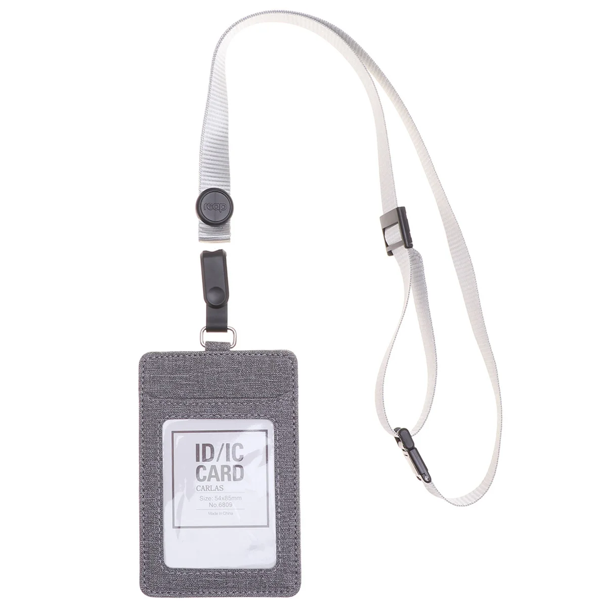 حامل شارة من القماش، حامل معرف عمودي، حافظة من القماش البحري لطلاب الأعمال والممرضات والمكتب، حبل لبطاقة المرور