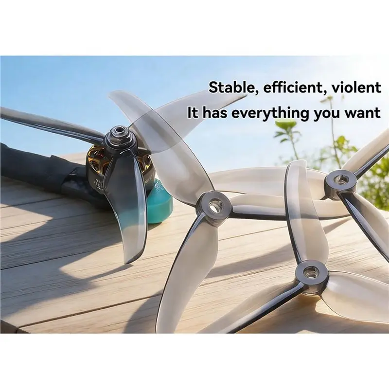 4X H5146 5-Inch 3-Blade Propeller Balanced Anti-Explosion Blade For FPV Rcing Drone