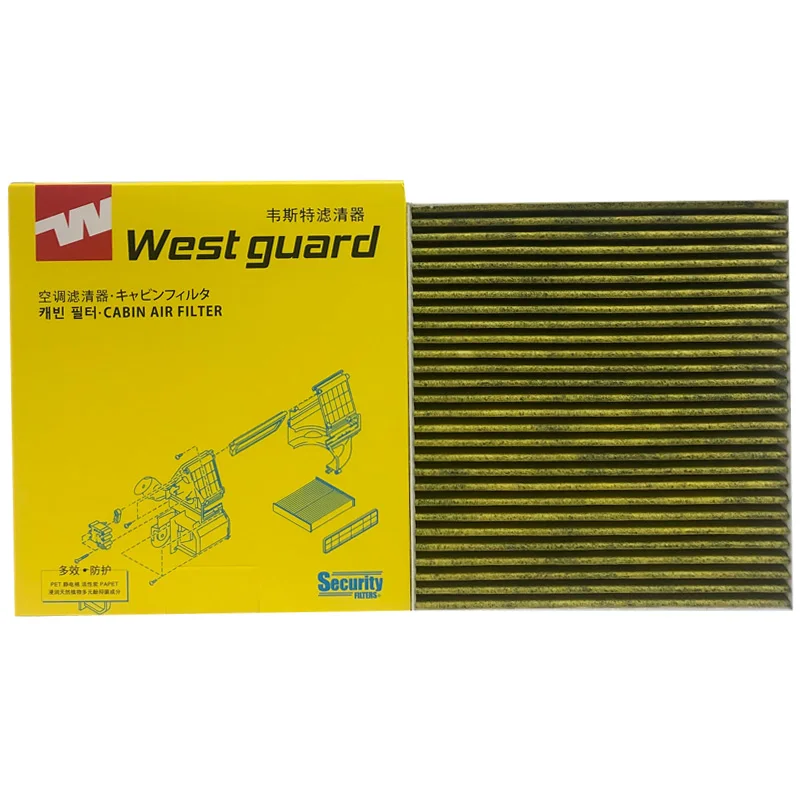 For NISSAN JUKE F16 MICRA V K14 Renault CLIO 4,5 LOGAN 2 K8 DUSTER HM Activated Carbon Cabin Filter CUK22011 MK2190P