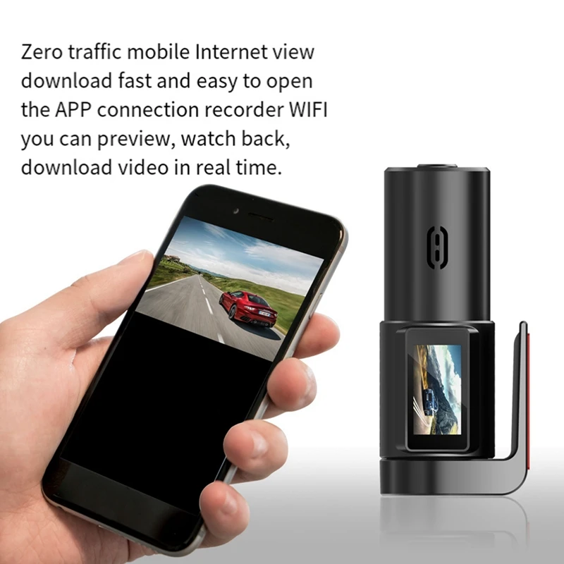 AIAI Mini USB 1080 Full HD Car DVR Camera Dash Cam Video Recorder Wide Angle WIFI Dashcam Smart Connect Car Camera