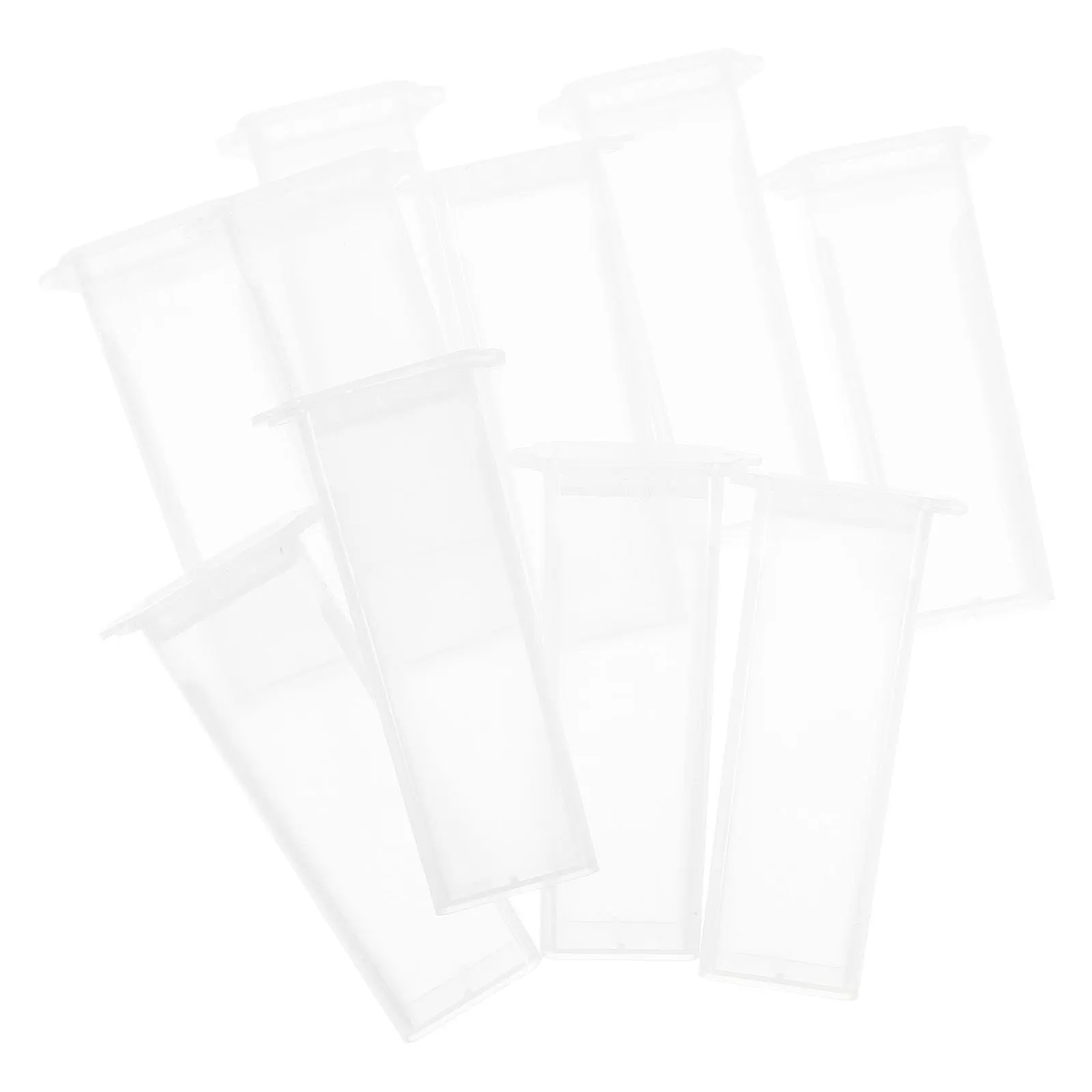

10Pcs Microscope Slides Box Staining Tank Circular Dish for Laboratory Specimen Organization Microscope Slide Storage Box