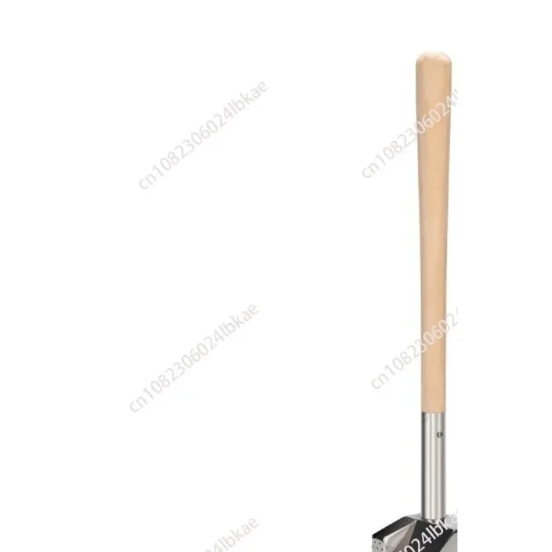 Modern Designer Stainless Steel Sauna Ladle with Wood Handles Customized Size for Sauna Accessories  50*9.5*8.5cm