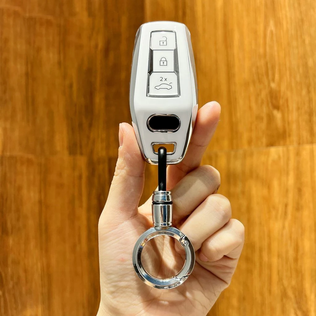 

Чехол для автомобильного ключа из ТПУ для Audi A5 A5L 2025 Q5 Q6 Q6L A6 2025+ A6L A3, брелок для ключей с дистанционным управлением, декоративная крышка, сумка, аксессуары