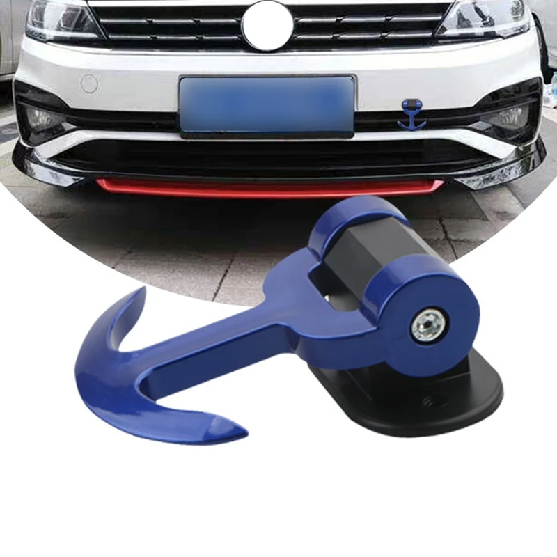 Car Trailer Hook Racing Auto Front Rear Bumper Towing Hook T-Adhesive Trailer Hitch Auto Accessories