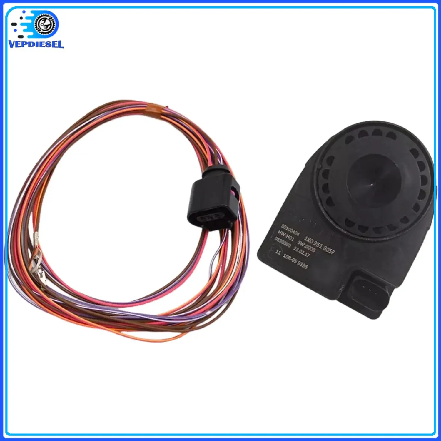 

1pc New Siren Speaker Horn 1K0951605C For Golf MK5 and For MK6 Car Accessories