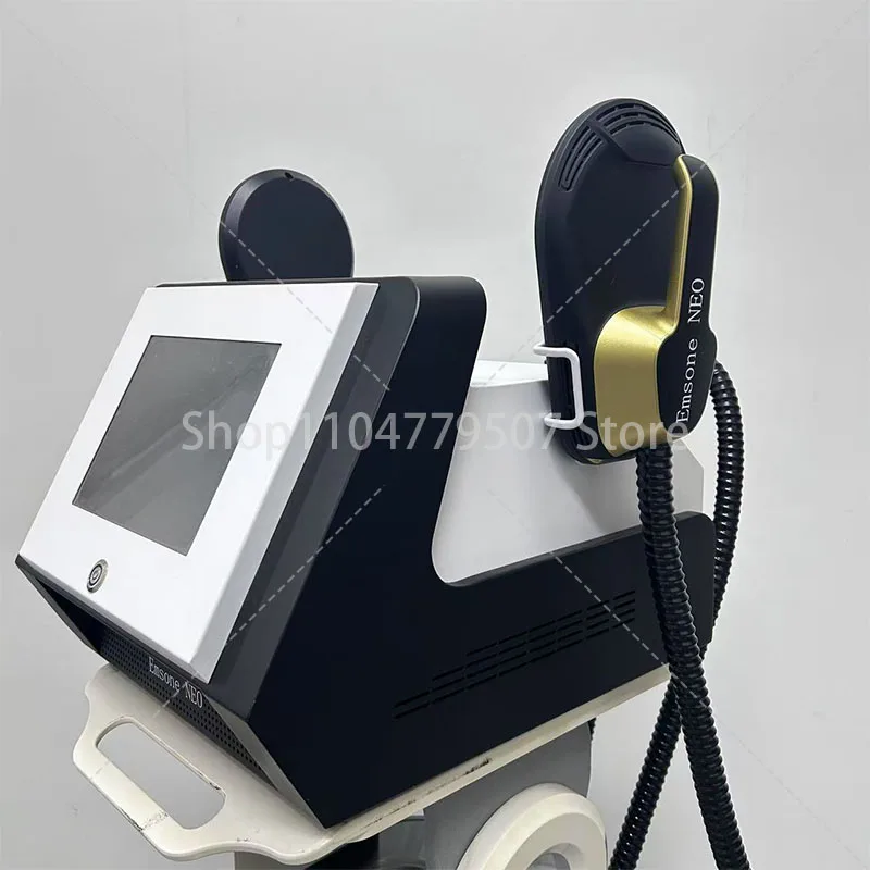 

EMS Device 2 Handles Rf Body Slimming Muscle Building Body Sculpt Machine Ems Weight Loss Skin Tightening